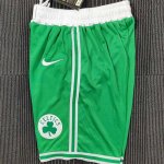 NBA Boston Celtics shorts Vert Brodé